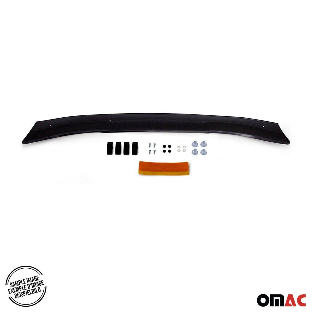 Set Bug Shield Deflector & Window Visor for Mercedes Sprinter W906 2014-18 Smoke