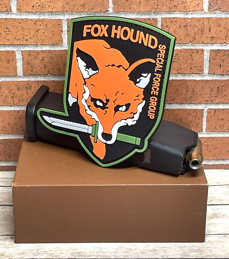 Foxhound PVC Patch - Tactical Morale Metal Gear Solid Patch - Fox Hound Patch