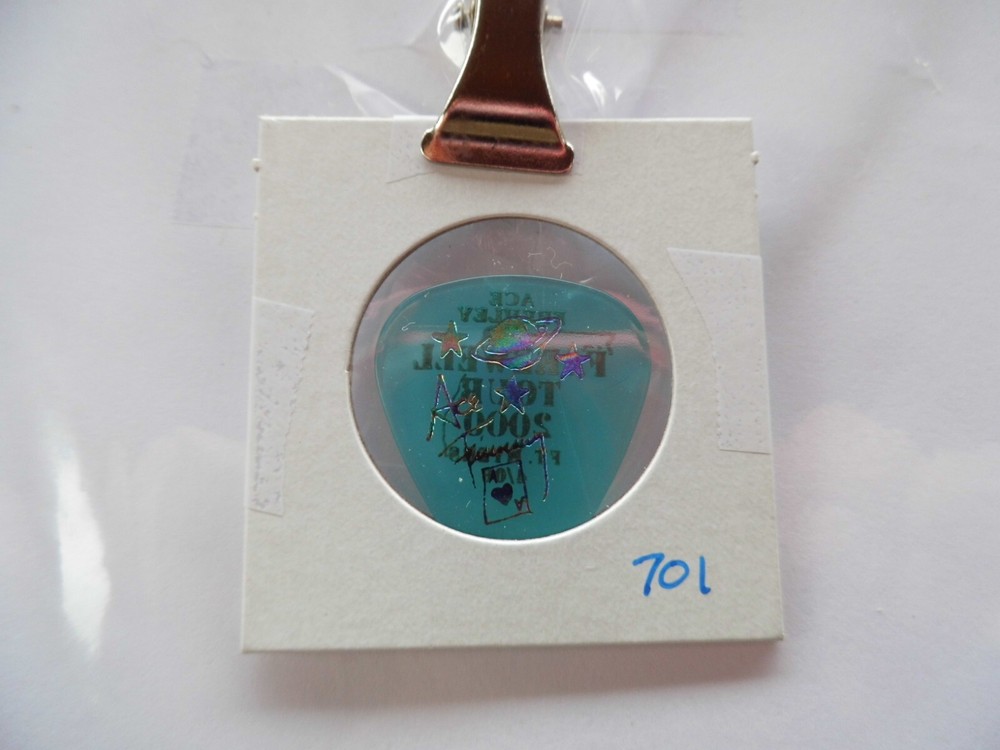 KISS "ACE FREHLEY" GUITAR PICK~4/9/00 READ DESCRIPTION (3/20)