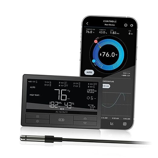 Controller 69 PRO+, Smart Environmental Controller 8-Port with Temp,