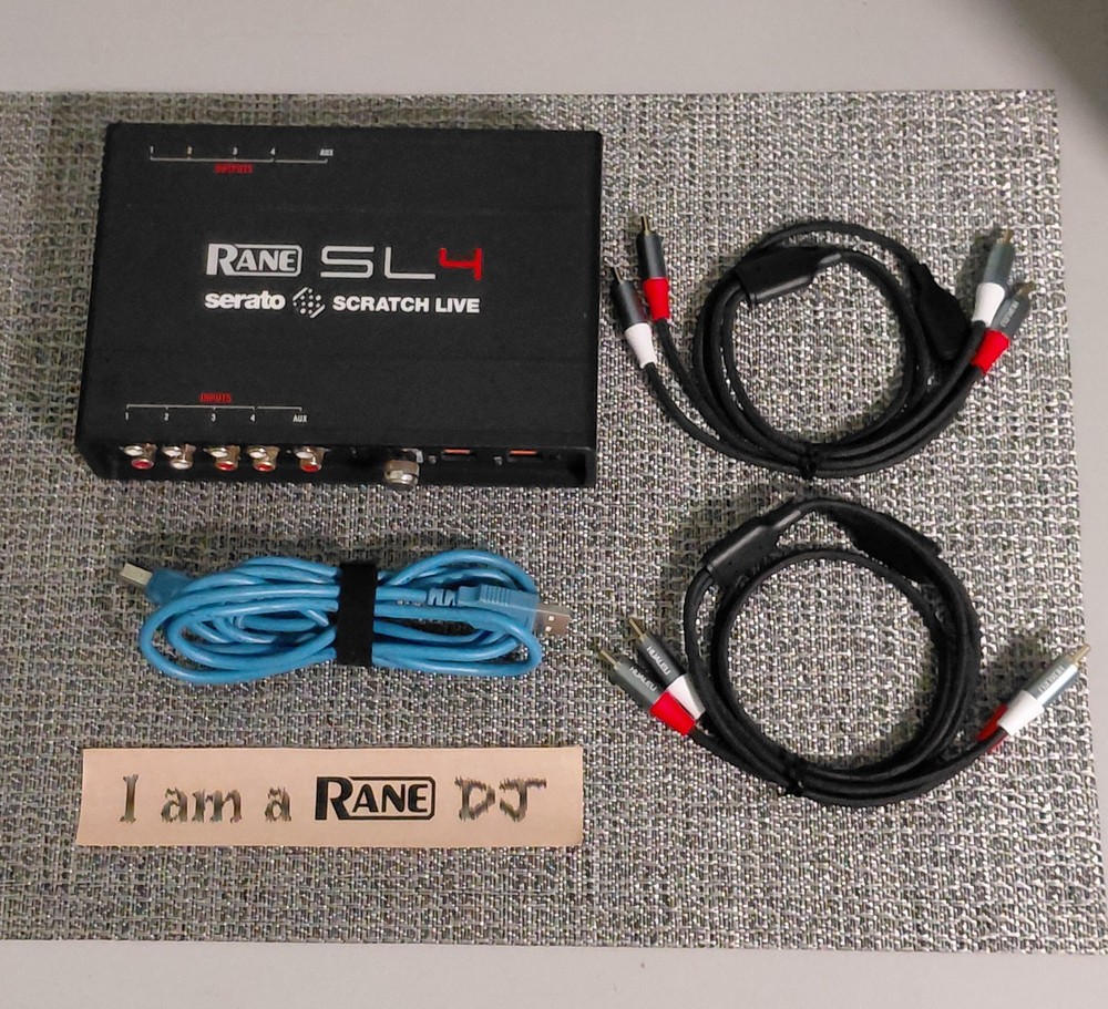 Rane Serato SL4 Digital DJ Interface Unit, Excellent condition.