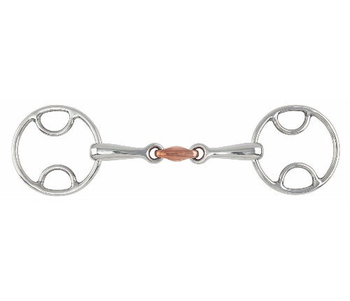 Shires Bevel Bit With Copper Lozenge