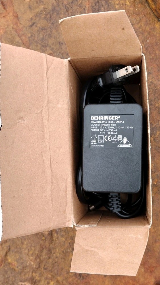 Behringer Power Supply Model VAMPUL Class 2 Transformer! -LL