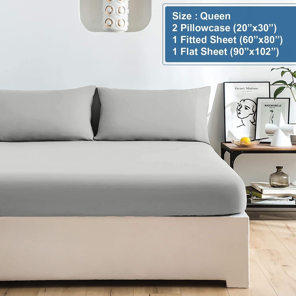 Jersey Fitted Bedsheets 100% cotton Queen