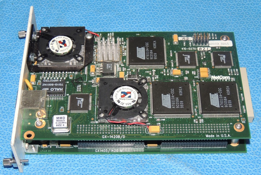 SmartBits Spirent Netcom GX-1420B Copper Gigabit Ethernet Module 1-Port / Warran