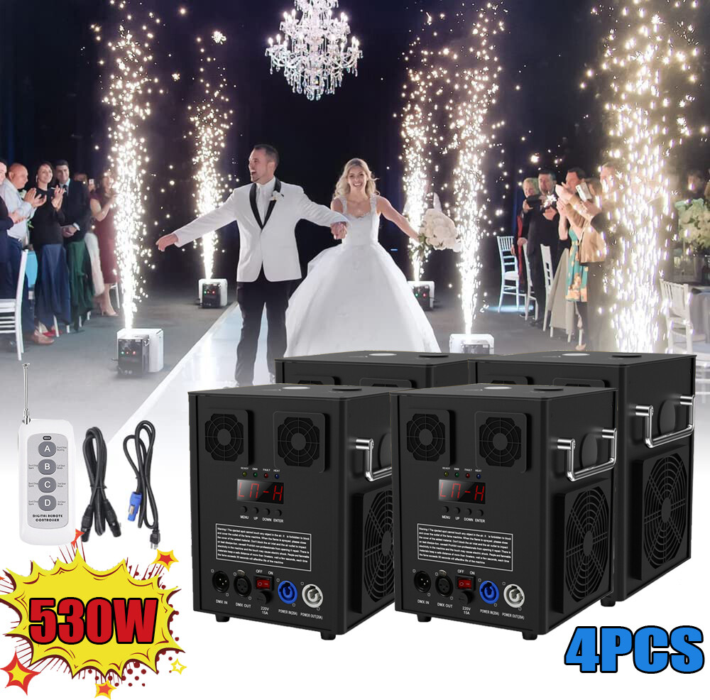 700W Cold Spark Firework Machine Stage Effect DMX512 Machine DJ Event Party