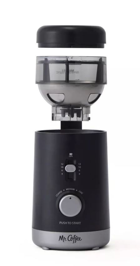 Mr. Coffee 12-Cup Automatic Blade Mill Grinder - Black