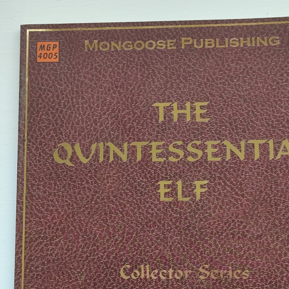 The Quintessential Elf Mongoose Publishing D&D V3 Compatible #4005