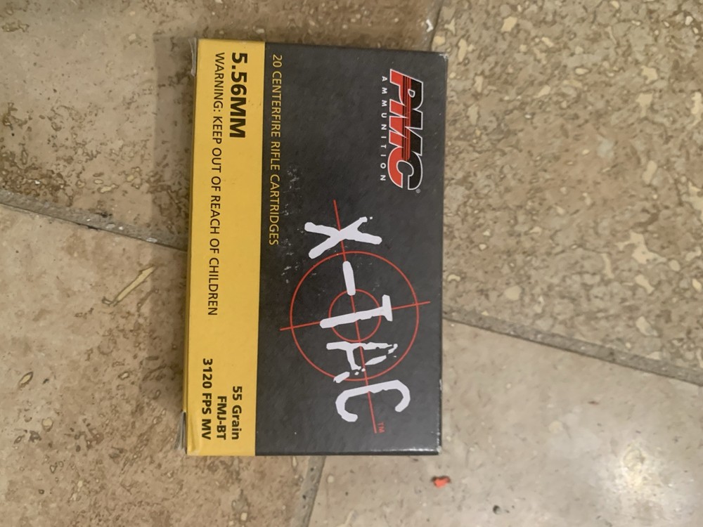 Vintage Ammunition Box Pmc 5.56 Empty Box