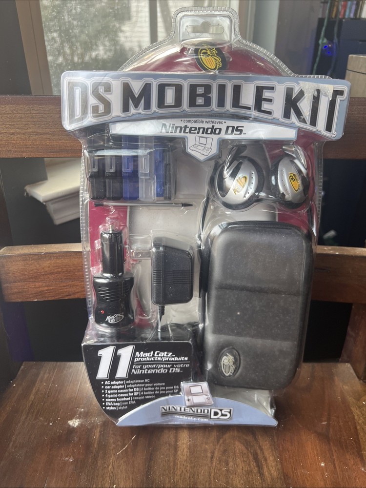 Mad Catz Kit FOR Nintendo DS Mobile Kit New!