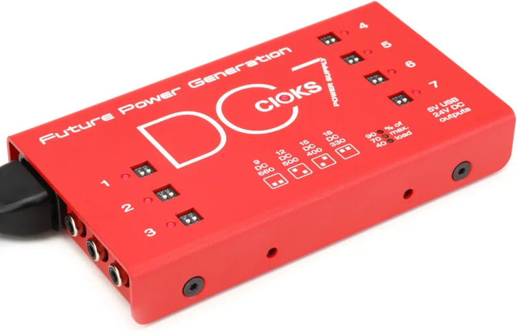 CIOKS DC7 Pedal Power Supply - Red