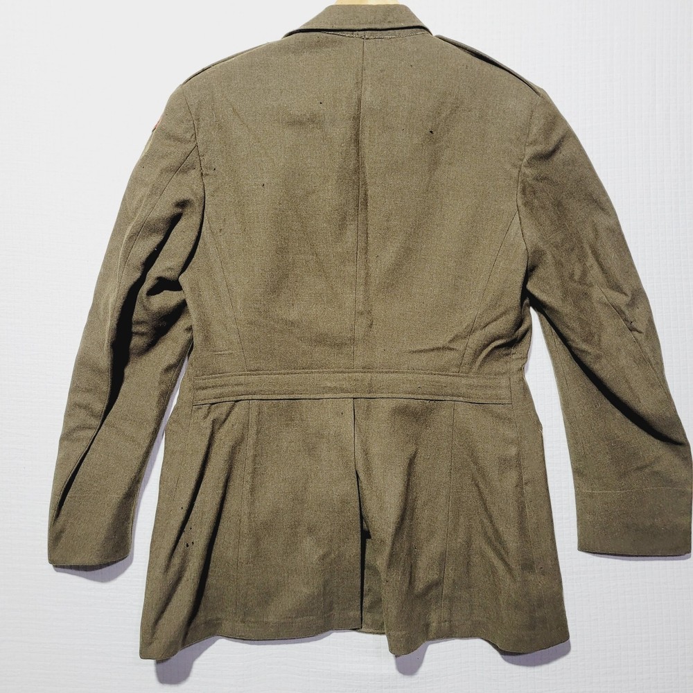 Museum US Army 40 Reg Jacket Korean War Wool Olive Original Gold/brass Buttons