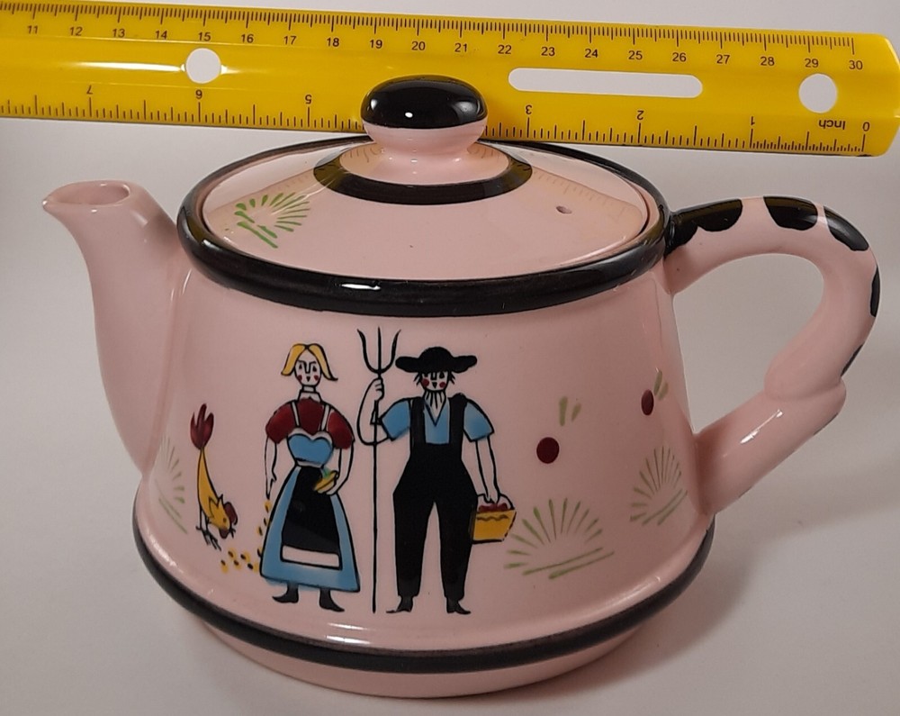 Hand Painted Tea Pot