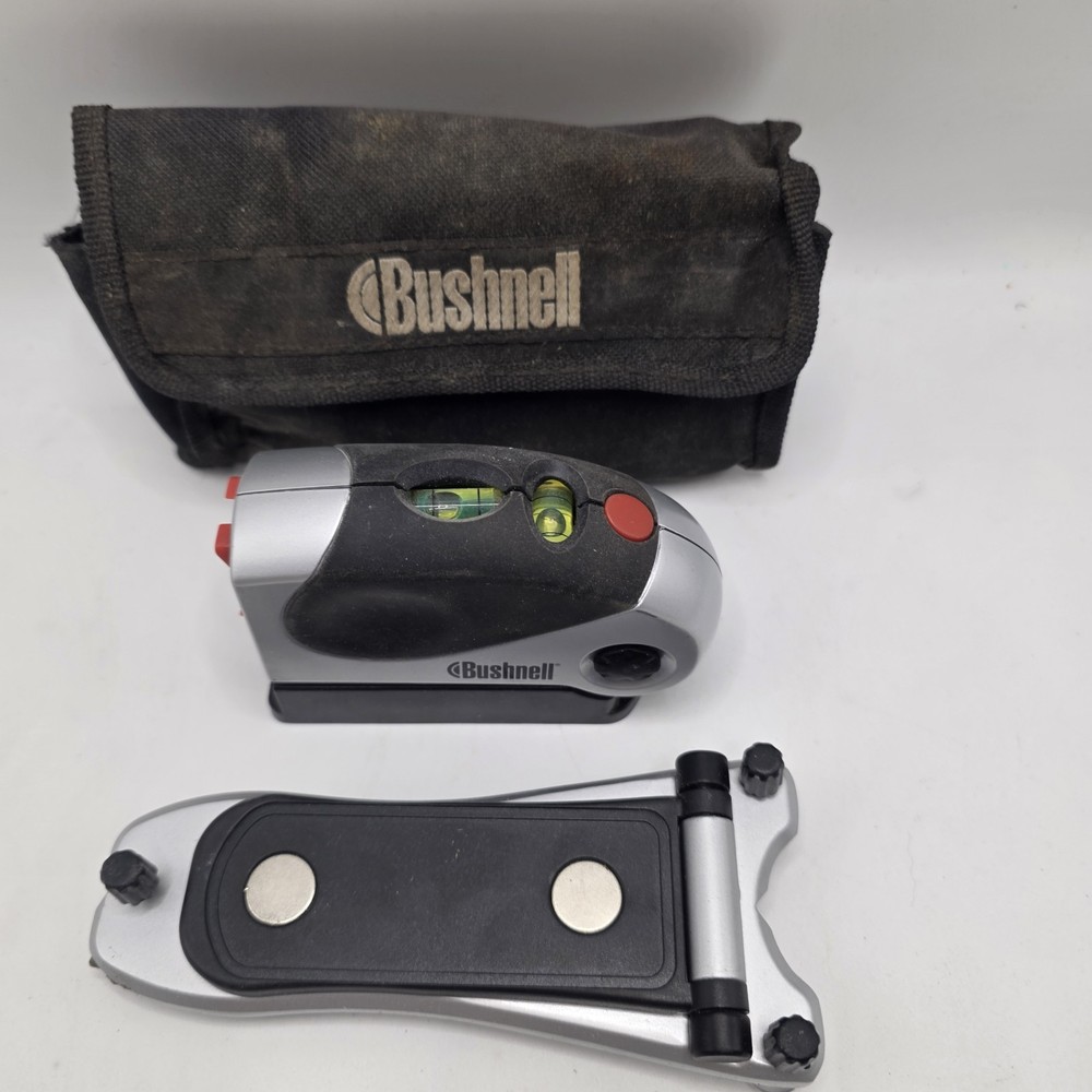 Bushnell Laser Level Stud Finder Multi Tool w/ Base & Case