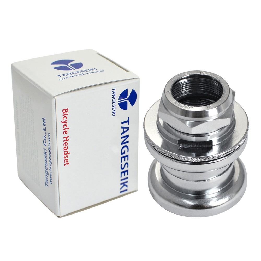 Tange MX-2 Old School BMX 1" Threaded Headset Chrome Silver
