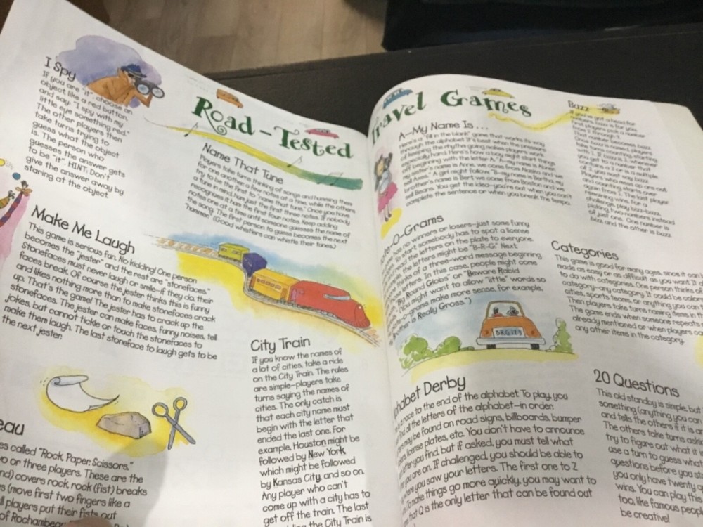 Rand McNally "Are we There Yet" Road Trip Activity Book