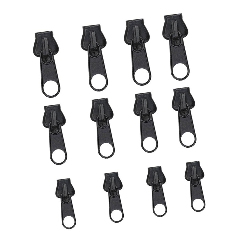 Zippers Slider Replacement Set Removable Zippers Pullers Zips Repair Set