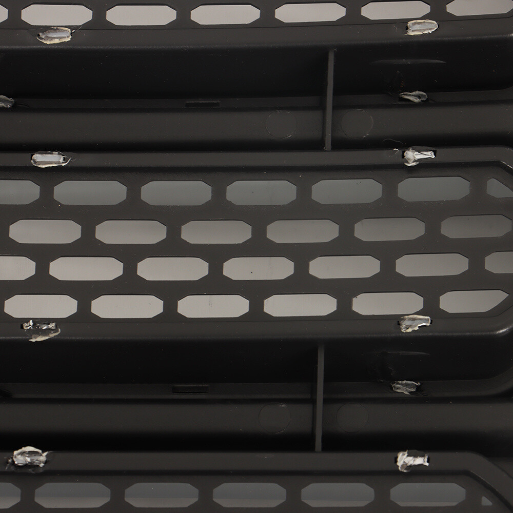 Plastic For 2013-2016 GMC Acadia Front Bumper Grille+Front Upper Bumper Cover