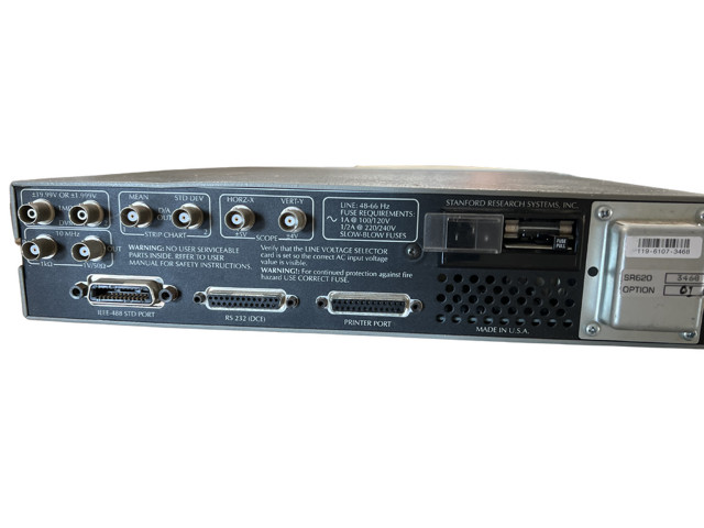 Stanford Research Systems SR620 Universal Time Interval/Frequency Counter /Opt 1