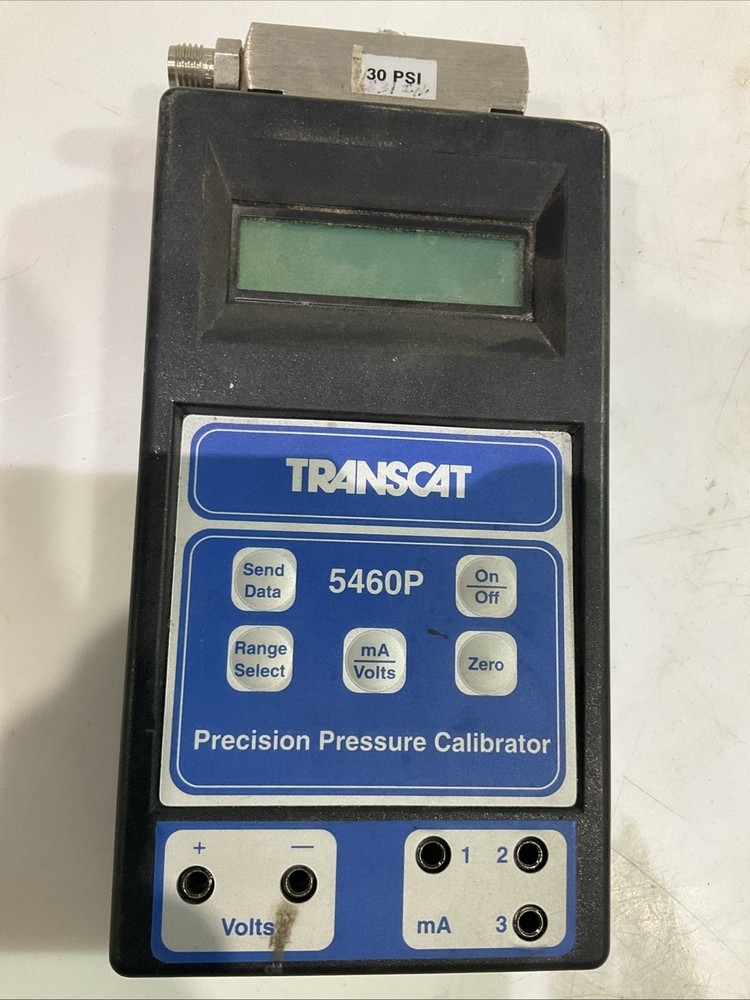 TRANSCAT 5460P PRECISION PRESSURE CALIBRATOR T2M