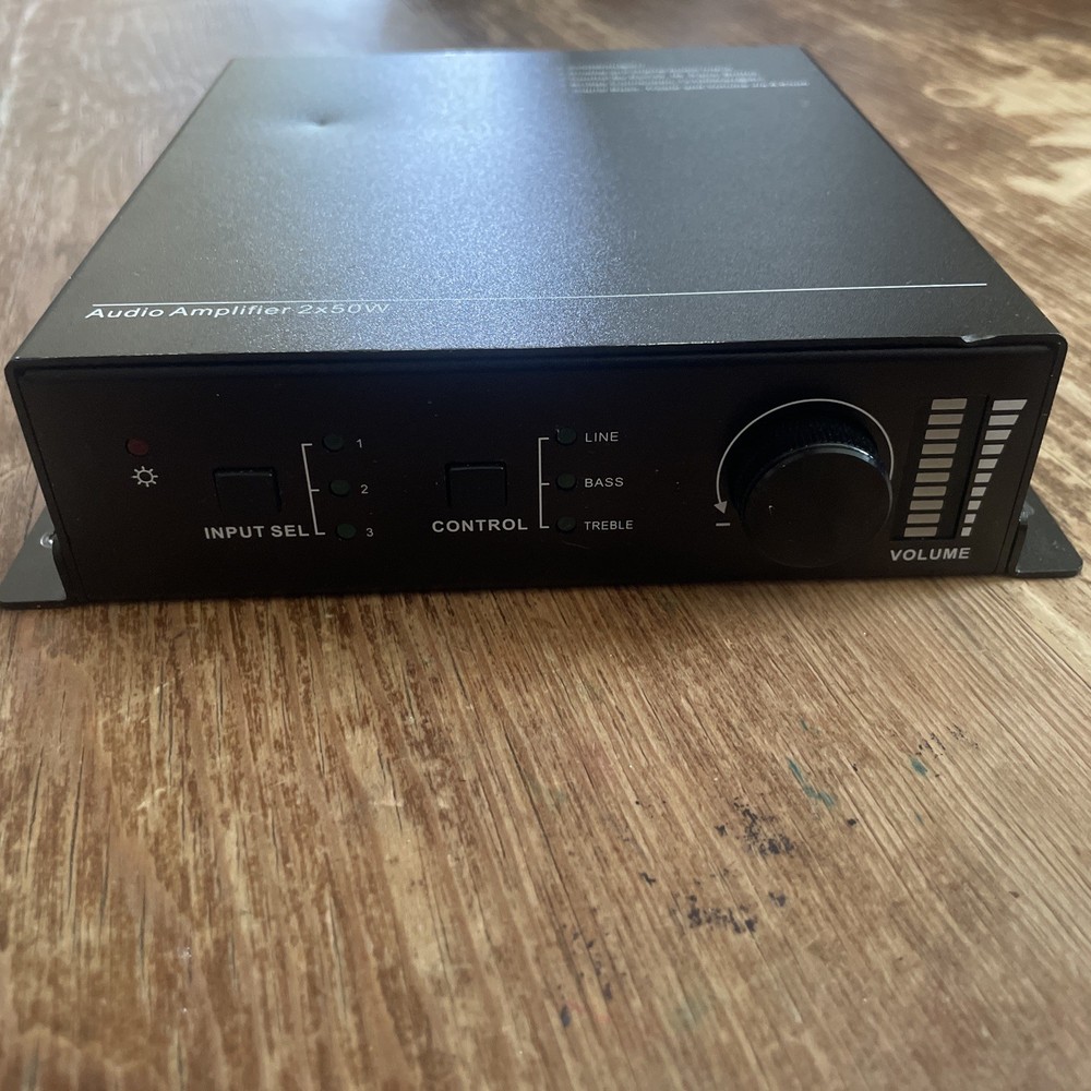 Audio Amplifier 2x50W Analog and Digital