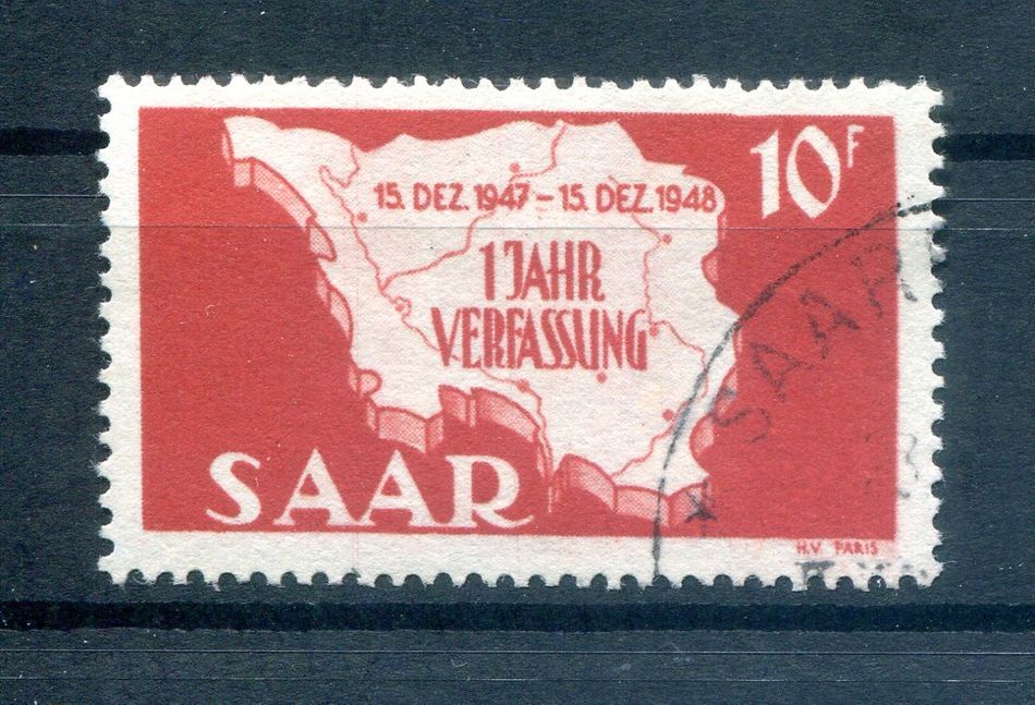 Saar 290II Better Type Postmarked (78061