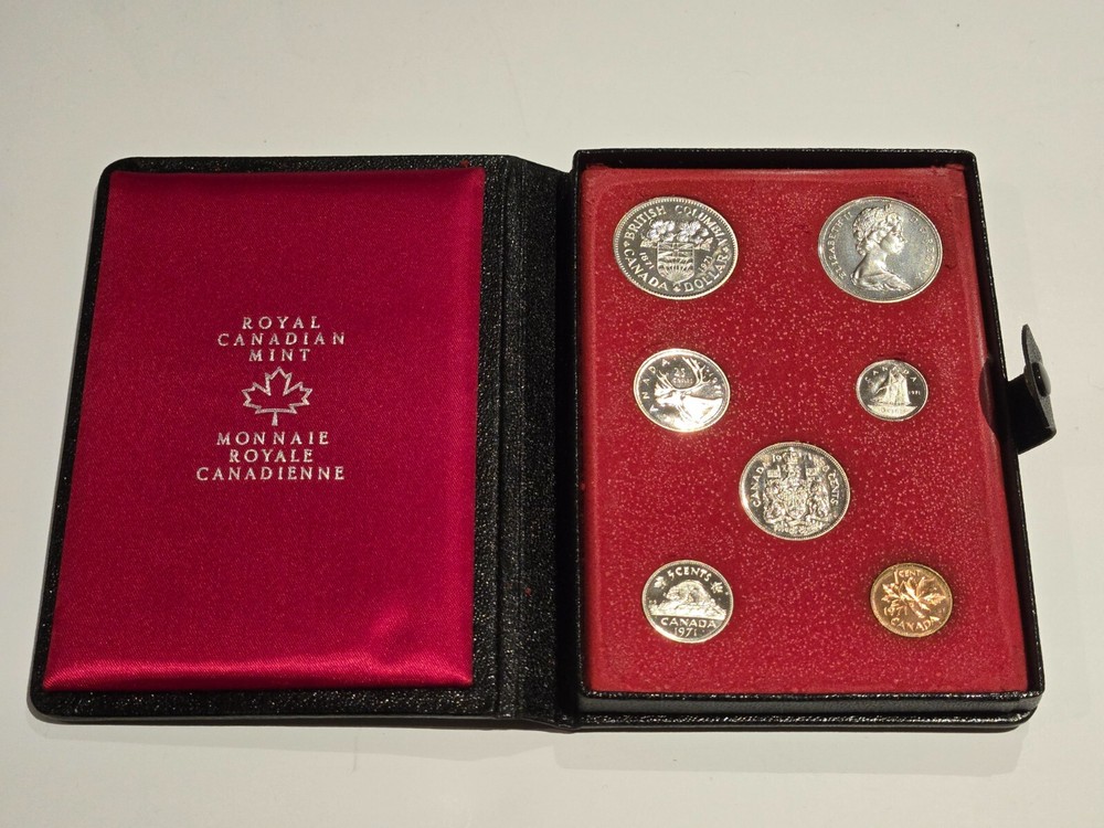 1971 Canada Double Dollar Coin Set