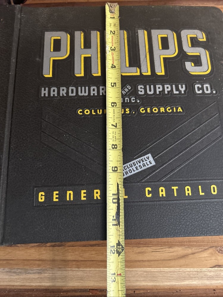1954 PHIILIPS Hardware Tools Supplies General Catalog