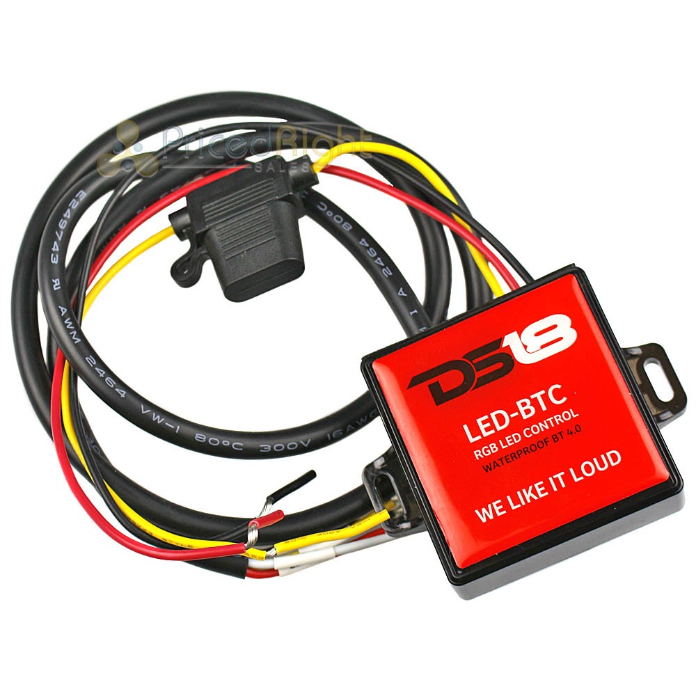 DS18 RGB LED Bluetooth 4.0 Controller Light iOS Android iPhone LED-BTC IP65