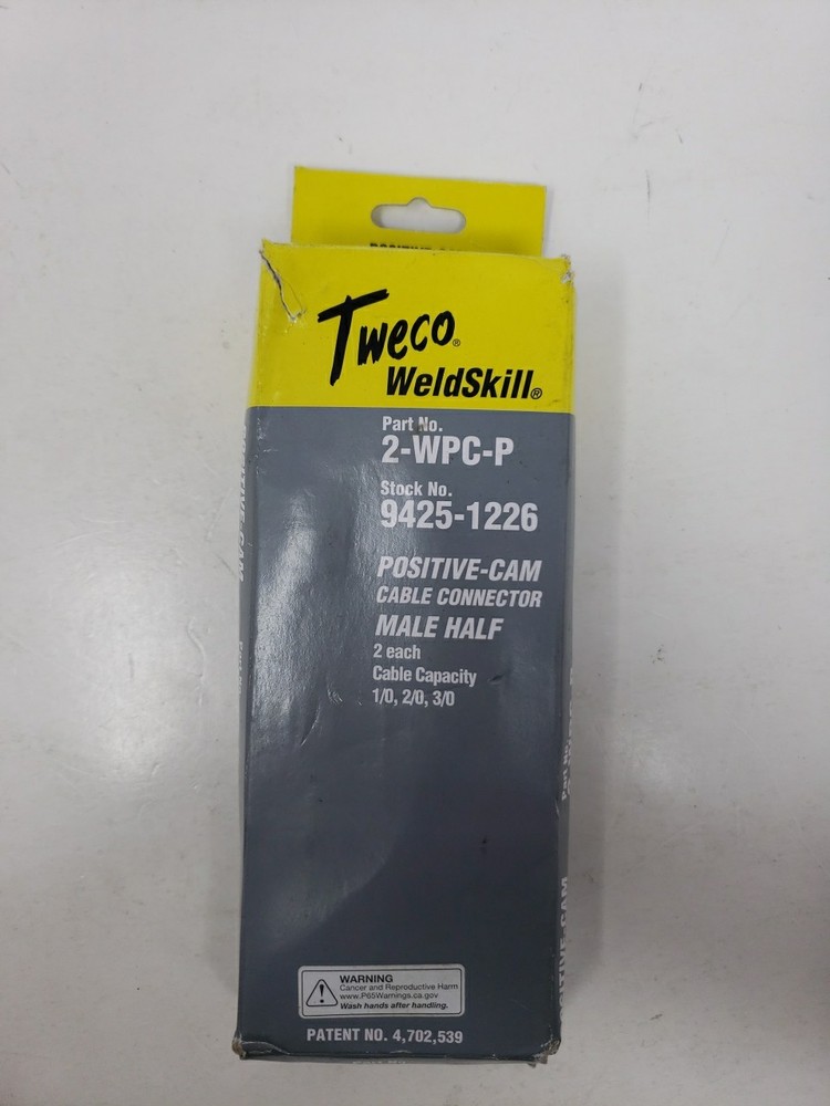 WeldSkill 2-WPC-P Positive-Cam Cable Connector