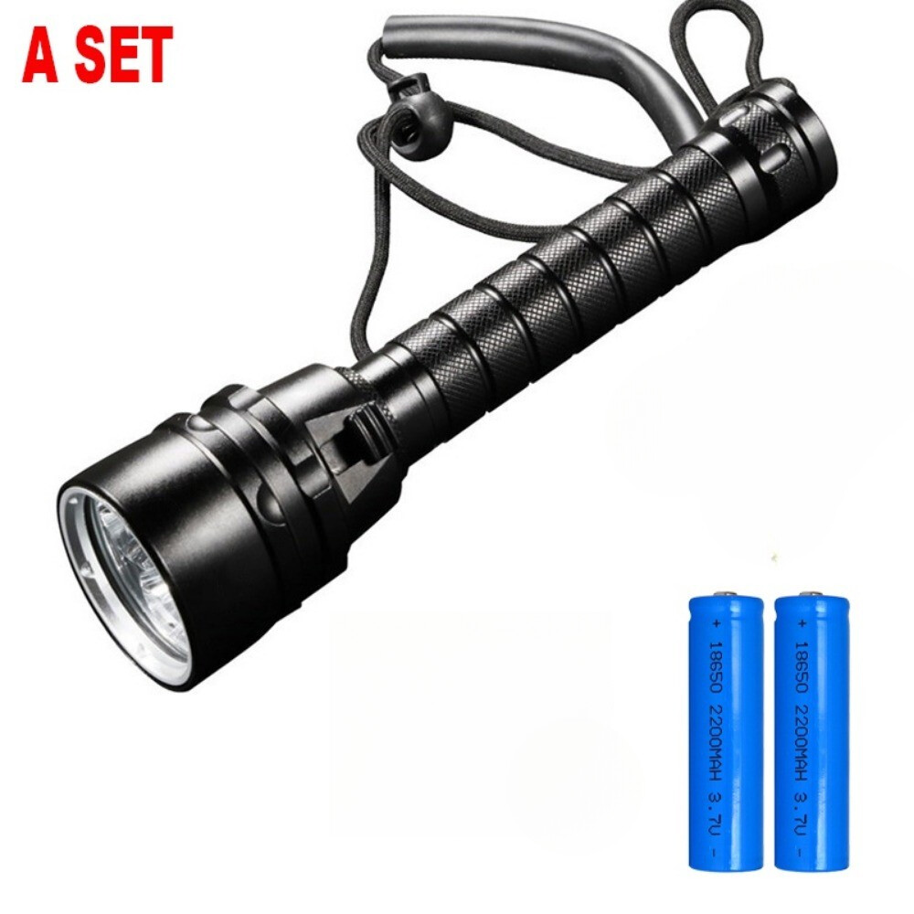 Professional Diving Light Powerful Led Diving Flashlight LED Underwater Lanterna
