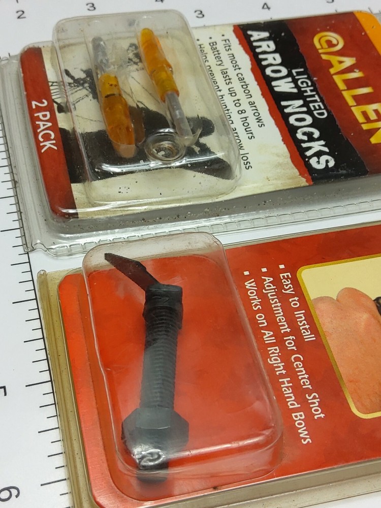 ALLEN LIGHTED ARROW NOCKS, & ARROW REST (NEW)