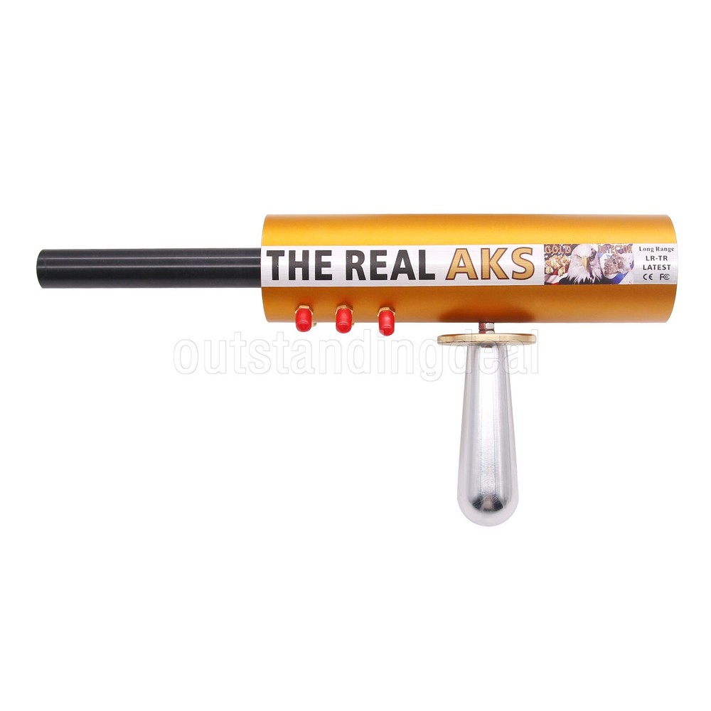 The Real AKS Gold Long Range Gold Silver Detector 6 Antennas + Carry Case