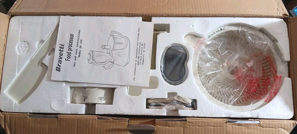 Bravetti Model: EP 199 FOOD PROCESSOR - NEW !