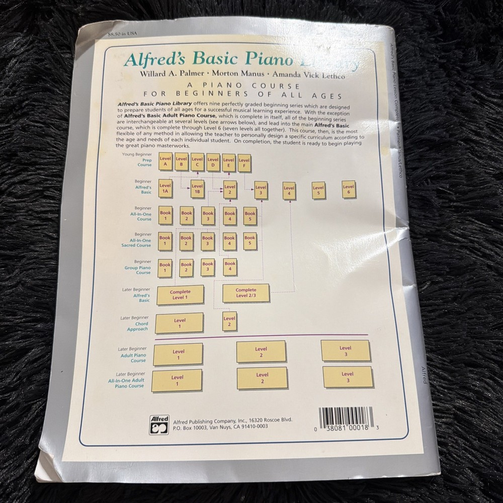 Alfred Alfred's Basic Piano Course Lesson Book Complete 1 (1A/1B)
