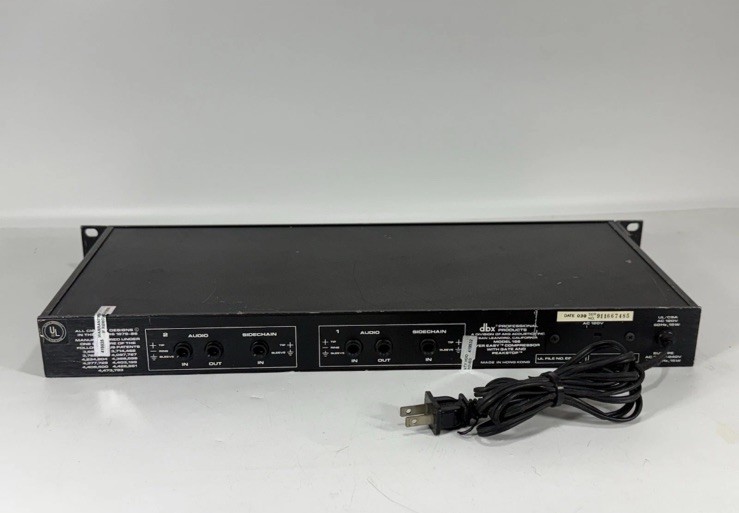 DBX 166 2-Channel Analog Audio Dynamics Processor with Compressor / Limiter