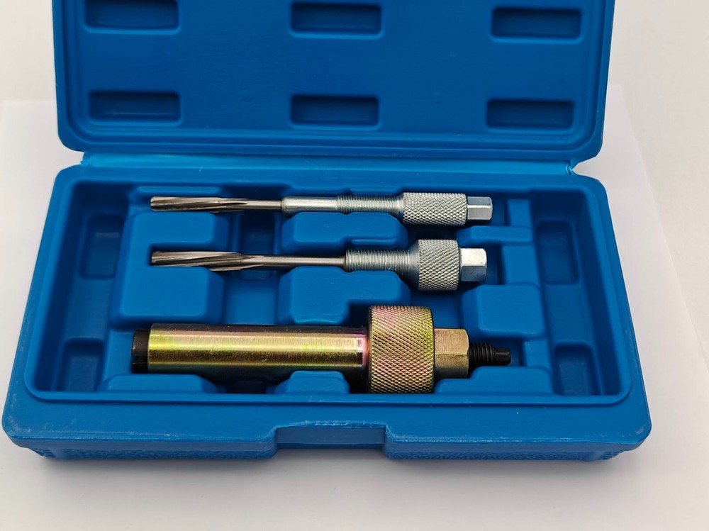 Glow Plug Puller Reamer Set Electrodes Removal Extracting Plugs Tool For Benz
