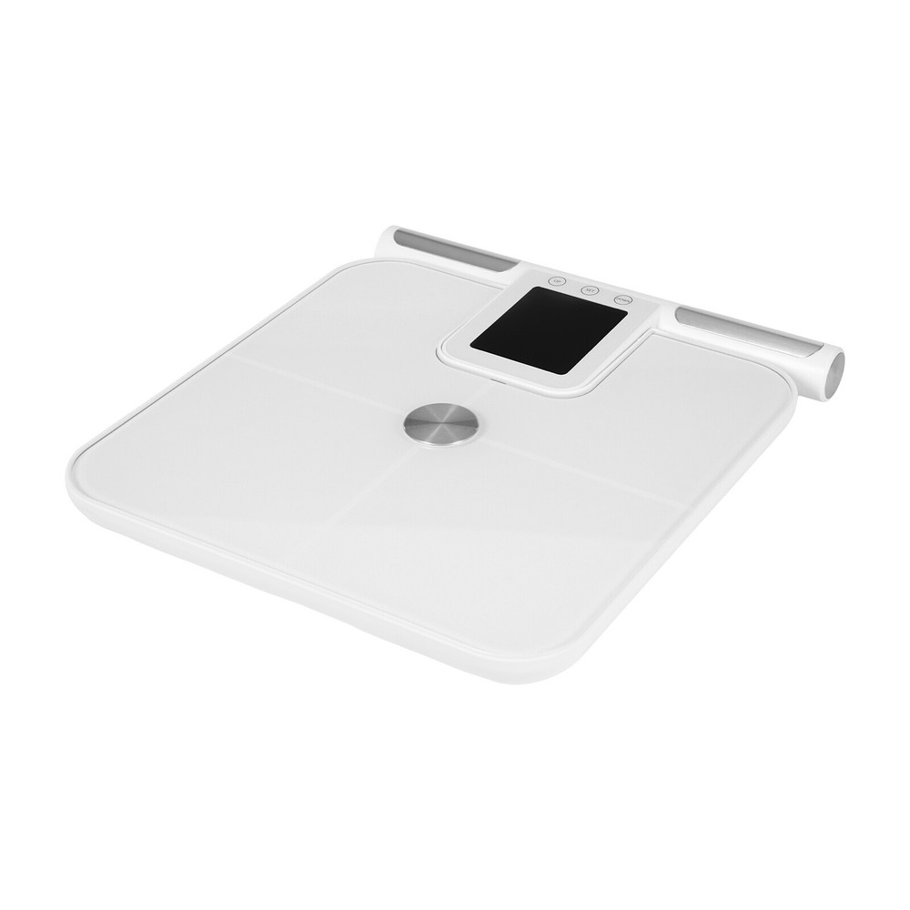 8 Electrode Smart Body Fat Scale - Full Body Composition Analyzer with App