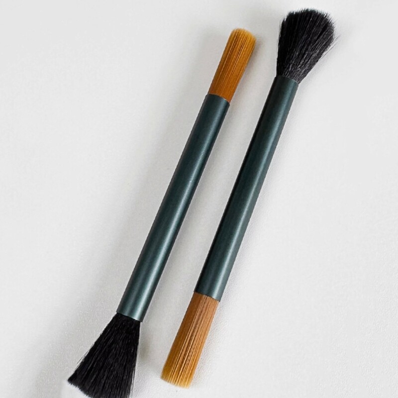 Hand Cranked Bean Grinder Brush Machine Brush Soft Brushes