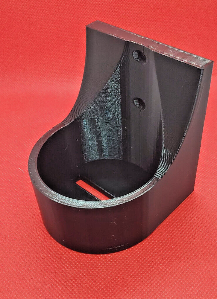 D Ring Lightsaber Wall Mount Holder BLACK Savi's Workshop