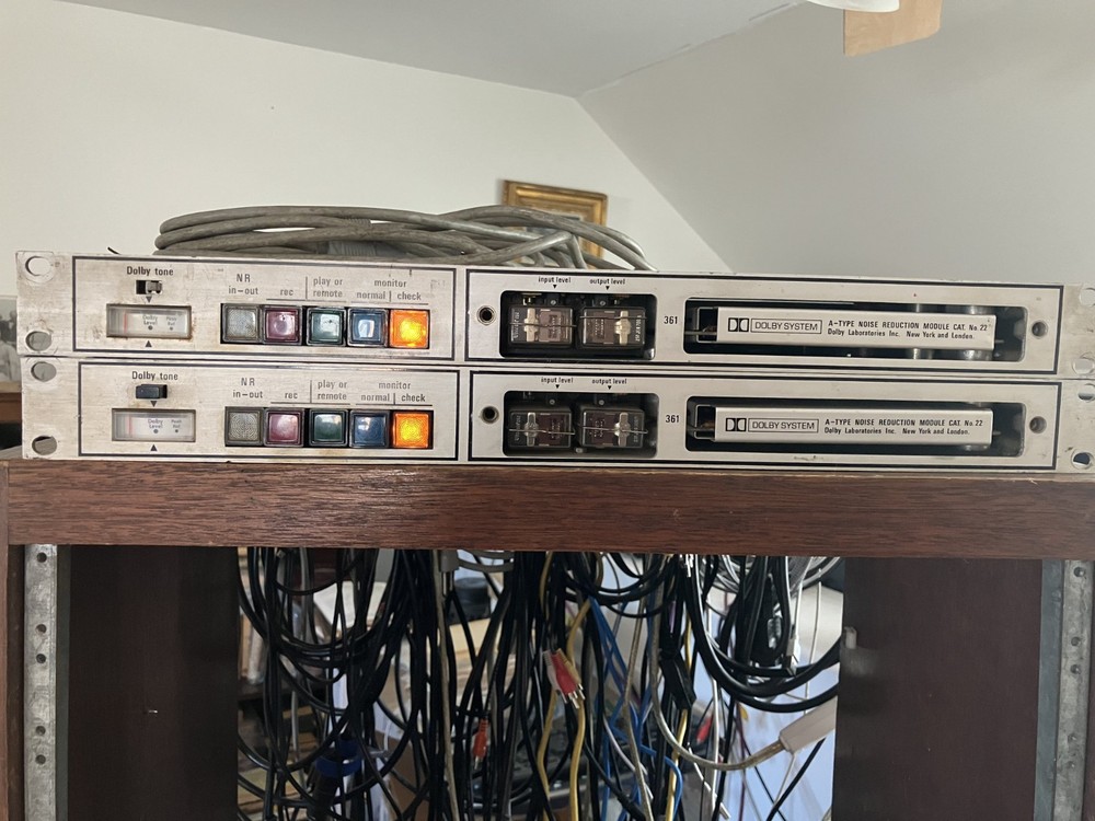 (2) Dolby 361 MODEL  A-Type Noise Reduction Modules