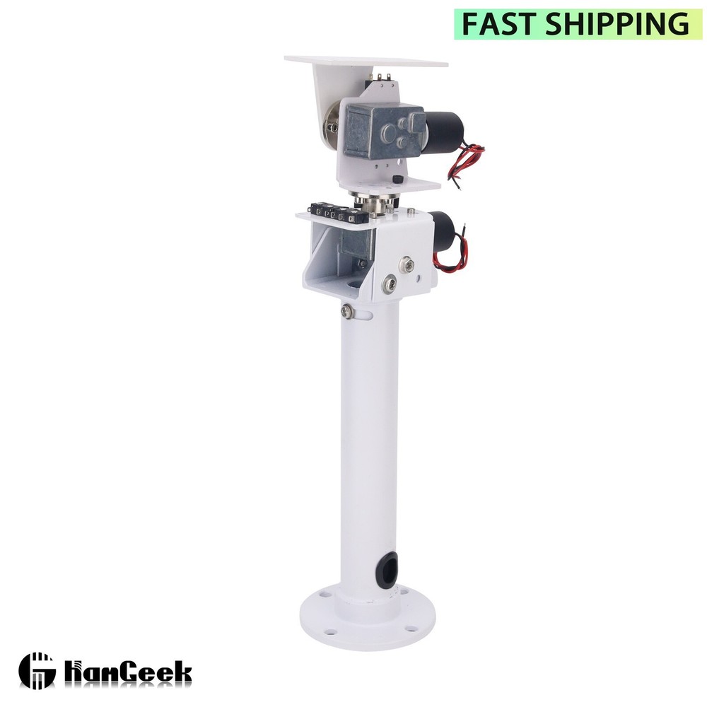 2 Axis Solar Tracker Controller w/ Remote Control + DC 2 Axis Gimbal for