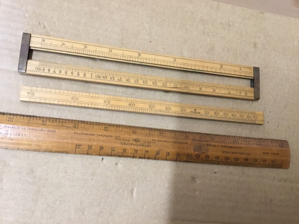 ANTIQUE BREWER'S SLIDE RULE