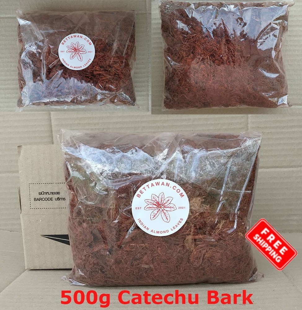 500g Catechu Bark for simulating blackwater condition in aquarium, betta, fish