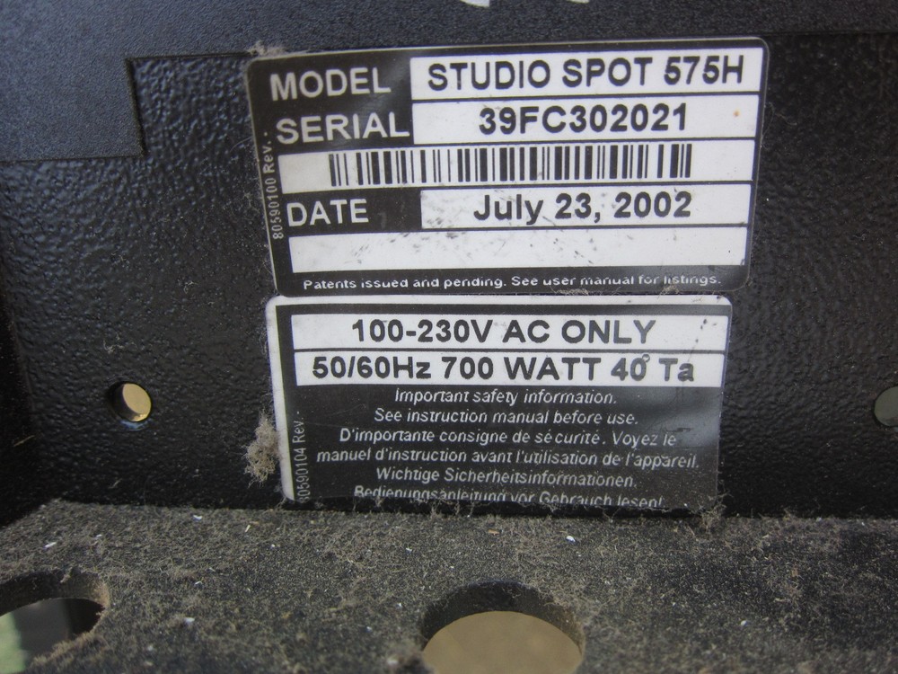 Studio Spot 575 Reflector, Used-2