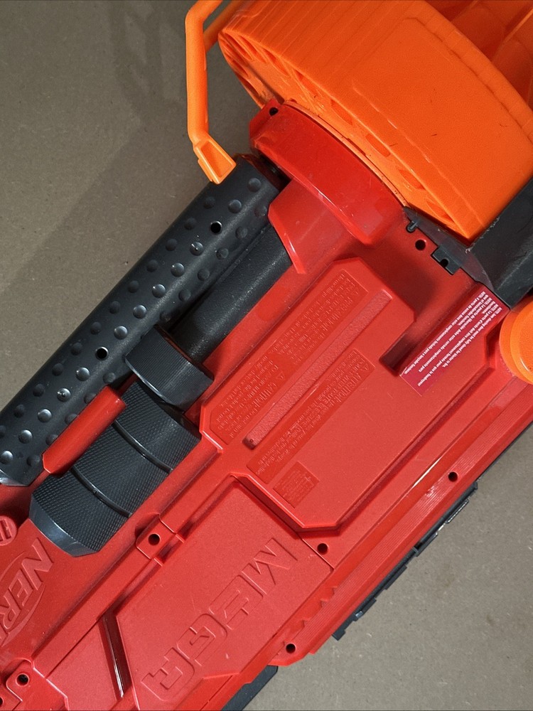 NERF N Strike Mega Mastodon Motorized Blaster Tested & Working