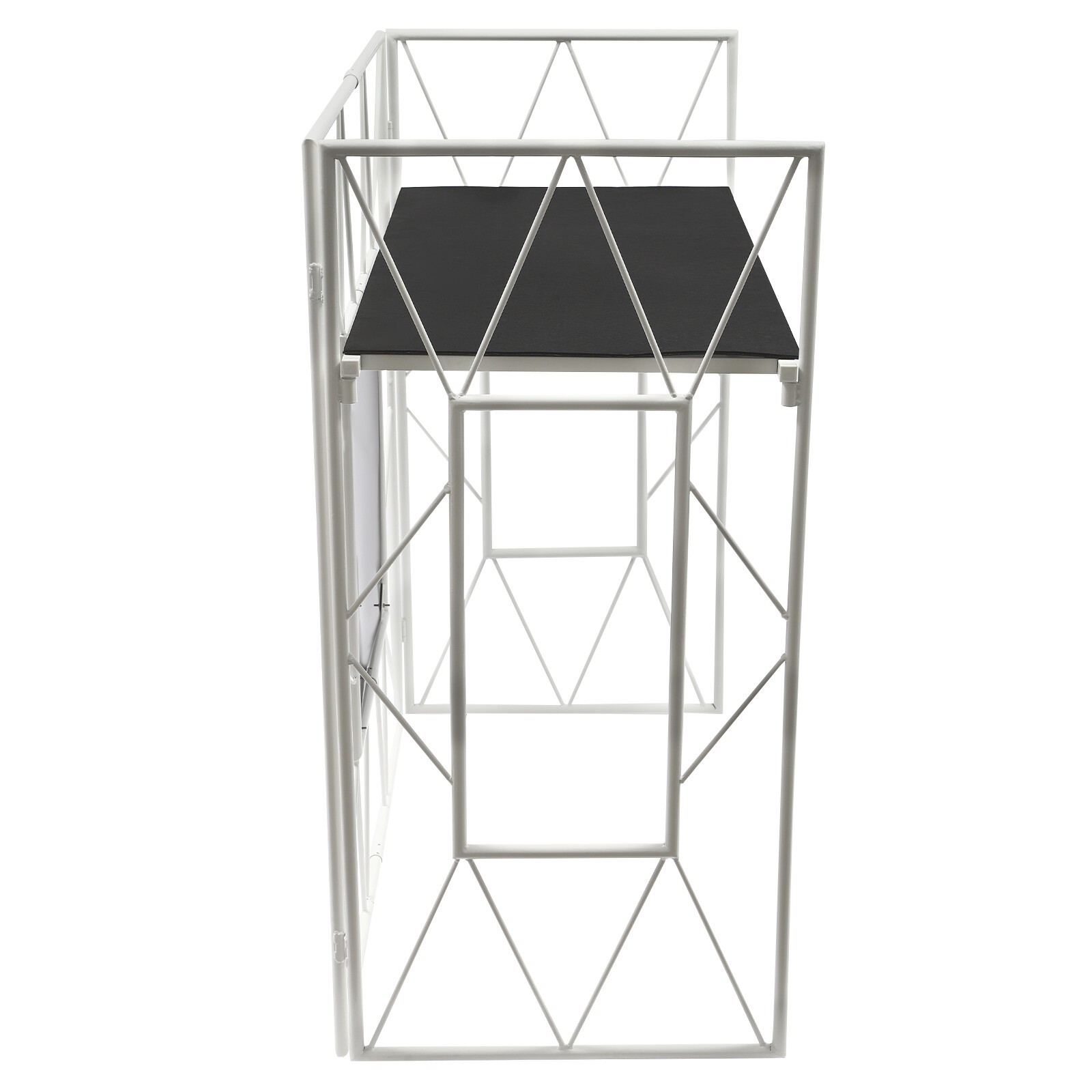 DJ Display Stand, DJ Event Booth Facade, Portable DJ Facade Booth Table, DJ Cont