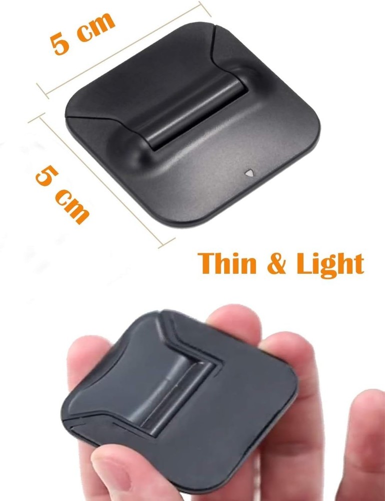 Invisible Mini Laptop Stand - Foldable Ergonomic Riser for Desk Use, 2PCS