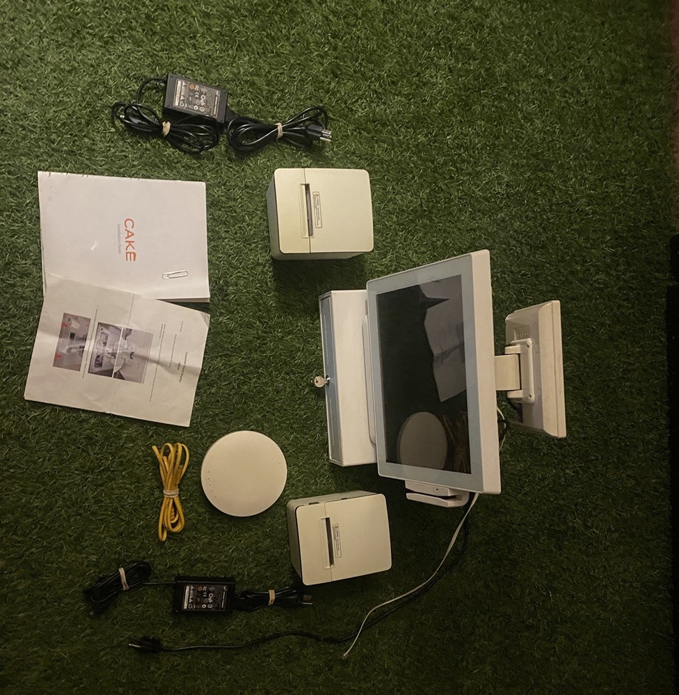 Complete CAKE POS System - Touchscreen & Register & 2 Receipts Printers