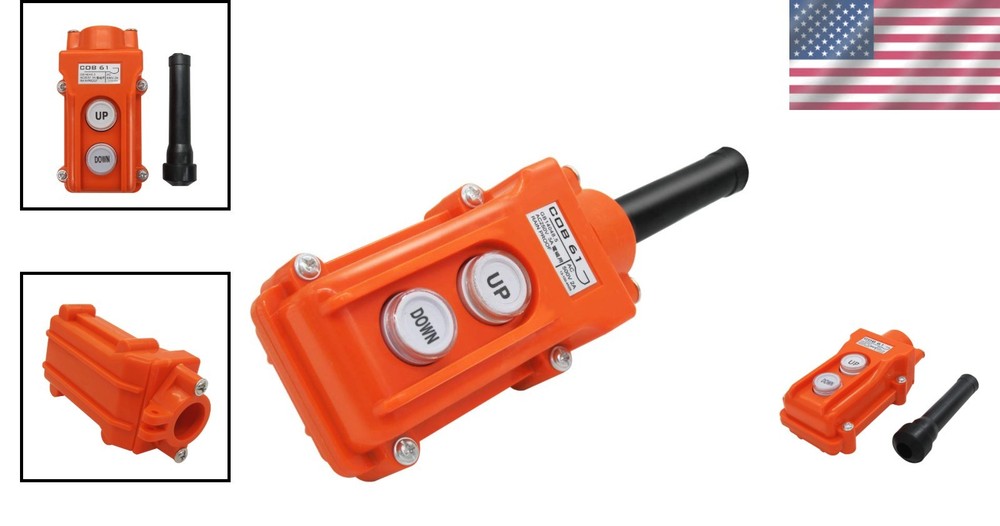 Durable Crane Pendant Push Button Switch - Rainproof and Reliable Performance